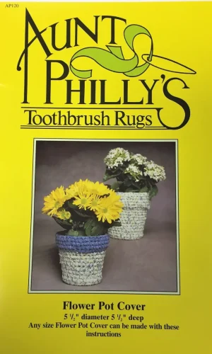 Aunt Philly's Toothbrush Flower Pot