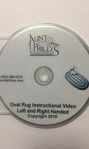 Aunt Philly's Toothbrush Oval DVD for both Left and Right Handed