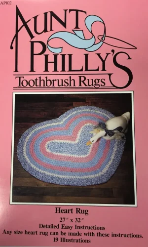 Heart Rug Instruction Booklet